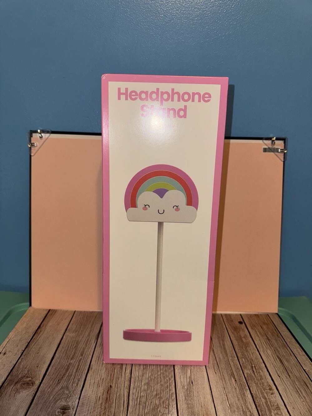 GEMS Rainbow Figural Headphone Stand with Accessory Organizer Base